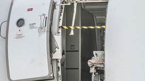 "건장한 남성이 잡아당겼다"…비행 중인데 문 열린 이유