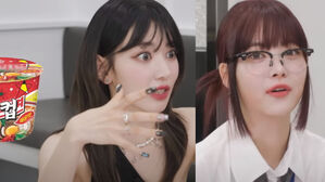 [SBS Star] "No Way!" SAKURA & Hong Eunchae Cannot Finish One Cup Noodles Between Them?