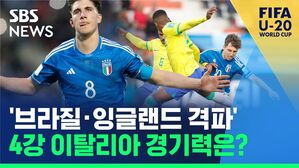 [U-20] 브라질·잉글랜드 격파, 나이지리아에 완패…이탈리아 하이라이트 모음
