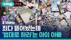 죄다 뜯어놨는데 법대로 하라'는 아이 아빠