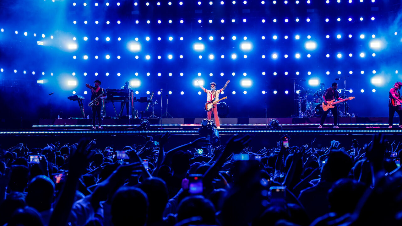 현대카드 슈퍼콘서트 27 브루노 마스 공연 사진