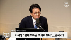 정치쇼 안민석 인터뷰
