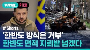 '한반도 방식은 거부' 한반도 면적 지뢰밭 넘겠다