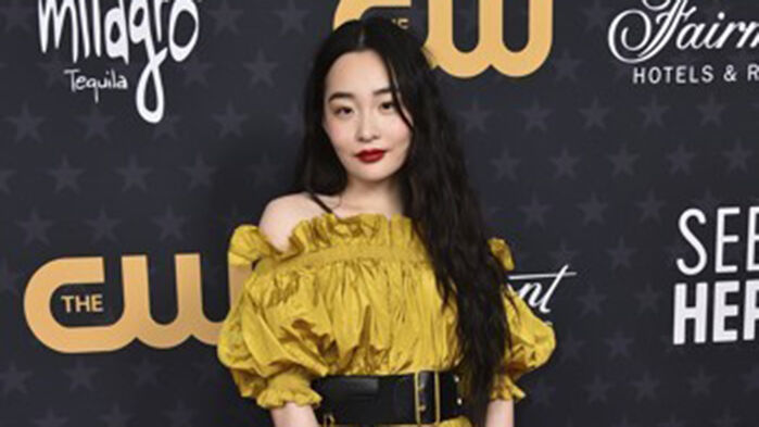 제28회 크리틱스초이스 시상식에 참석한 배우 김민하