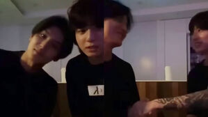 [SBS Star] JUNGKOOK Goes Live at 4 AM; MINGYU Says He Must Learn that Attitude from Him