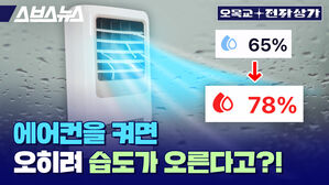 에어컨을 켜면 오히려 습도가 오른다고?!