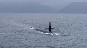 북한 "미 전략핵잠 부산 기항, 핵무기 사용 조건 해당"