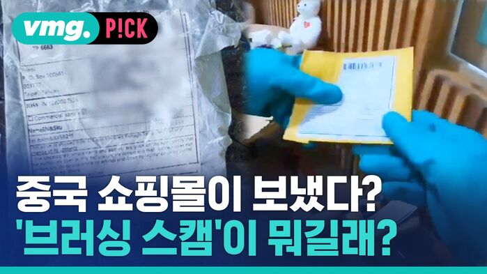 [비머pick] '수상한 소포' 중국 쇼핑몰이 보냈다?&hellip;'브러싱 스캠' 가능성