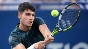 남자 테니스 세계 1위 알카라스, 내셔널 뱅크 오픈 8강서 탈락