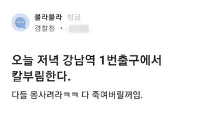 '경찰 사칭해 살인 예고' 30대 집행유예 판결에 검찰 항소
