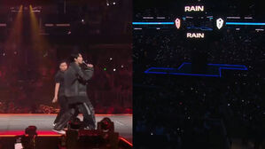[SBS Star] VIDEO: K-Pop Fans Unite for Ciipher; RAIN Receives Black Ocean at 'KCON LA 2023'