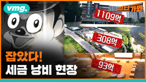 vmg. 일단가봐 1109억 308억 93억 잡았다! 세금 낭비 현장