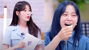 [SBS Star] VIDEO: Kim Sejeong Bursts Into Tears as She Meets Her Role Model IU