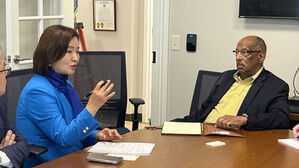 "이재명, 오염수 문제로 단식"&hellip;야당 의원, 미 지역정치인 면담