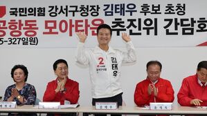 국민의힘, 김태우 총력 지원&hellip;"'정권심판' 아닌 '강서방해심판'"