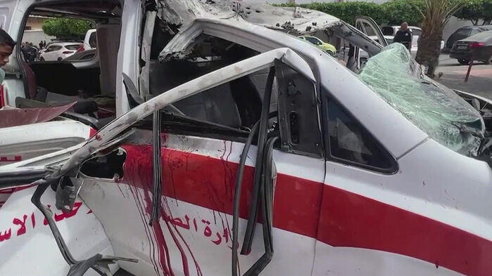 이스라엘-하마스 전쟁 피해