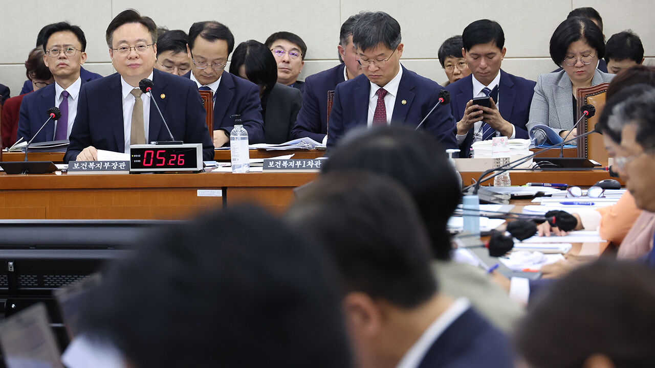 보건복지위원회 국정감사에 출석한 조규홍 보건복지부 장관 (사진=연합뉴스)