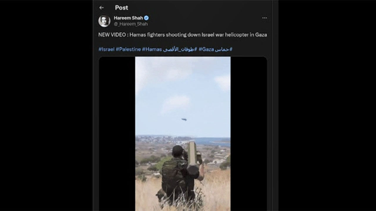 '이스라엘·하마스 충돌' 가짜 뉴스 확산