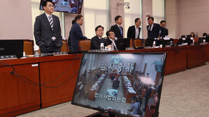 법사위, '전현희 감사' 충돌&hellip;"정치 국감 유도" "말 맞추기 시도"