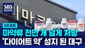 [D리포트] 마약류 '다이어트 약 성지'된 대구&hellip;국감 도마에