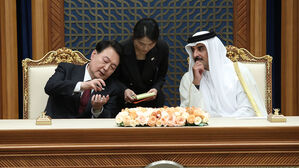 윤 대통령 "카타르와 LNG 전후방 산업으로 협력 넓혀야"