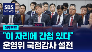 [D리포트] "이 자리에 간첩 있다" "모욕적"&hellip;운영위 국감 설전