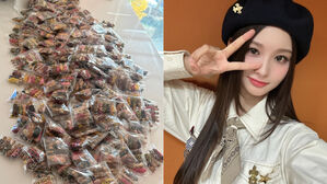 [SBS Star] NMIXX SULLYOON Treats Fans to Homemade Chocolate Cookie Sticks