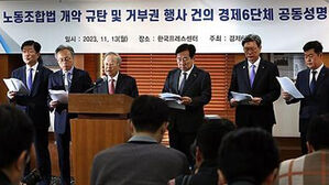 경제6단체 회장 및 상근 부회장