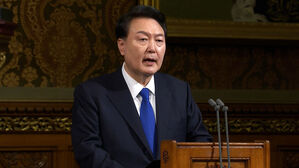 윤 대통령, 영국 의회서 연설…경제 · 안보 등 협력 확대 강조