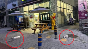 김해 고양이 추락(리사이징) (사진=김해중부경찰서 제공)
