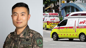 지하철서 갑자기 쓰러진 40대&hellip;군인이 심폐소생술로 살려