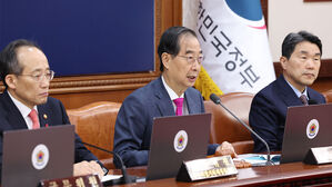 한덕수 총리, 국무회의 발언