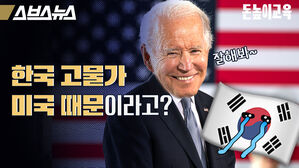 스브스뉴스 돈높이교육 한국 고물가 미국 때문이라고 잘해봐