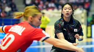 한국 여자핸드볼, 노르웨이에 져 조 3위로 세계선수권 결선행