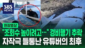 [영상] 경비행기 추락 '자작극' 벌인 유튜버&hellip;"죄송하다" 했지만 최후는?