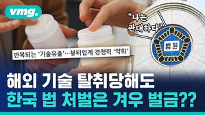 해외 기술 탈취당해도 한국 법 처벌은 겨우 벌금?