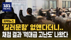 [자막뉴스] '킬러문항' 없앤다더니&hellip;채점 결과 '역대급 고난도' 나왔다