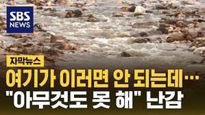 [자막뉴스] 여기가 이러면 안 되는데&hellip;"아무것도 못 해" 난감