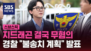 [스브스픽] 지드래곤 결국 무혐의&hellip;경찰 "다음주 중 불송치 결정"