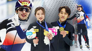 박지원&middot;김길리, 홈팬 앞에서 1500m '동반 금메달'
