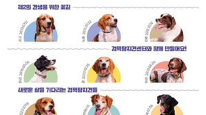 "검역탐지견의 가족을 찾습니다"&hellip;검역본부, 민간 입양 실시