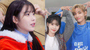[SBS Star] IU Says She & BTS V Tried to Leave the Site While Shooting Her New Music Video But Failed