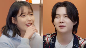 [SBS Star] BTS SUGA Says to IU, "You Wanted to Collaborate with RM at First, Not Me!"