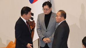 김진표-여야 원내대표, '이태원 특별법' 합의 불발