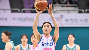 '이해란 23점' 여자 농구 삼성생명, 하나원큐와 2연전 모두 승리