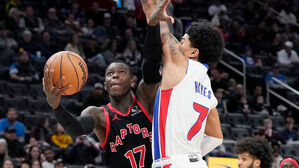 NBA 디트로이트, 토론토 꺾고 28연패 마감&hellip;'해피 뉴 이어'
