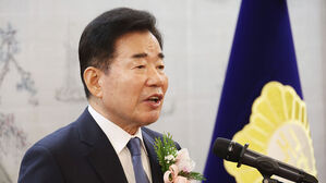 김 의장, 신년 기자간담회&hellip;쌍특검 &middot; 이태원특별법 견해 주목