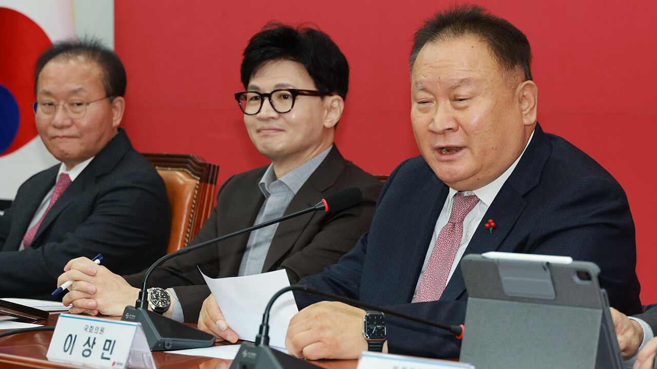 국힘 비대위 회의 참석한 이상민 (사진=연합뉴스)