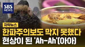 [자막뉴스] 한파주의보도 막지 못했다&hellip;현상이 된 'Ah-Ah'(아아)