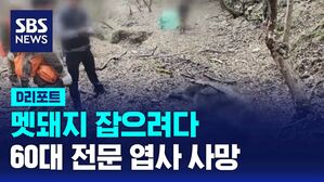 [D리포트] 멧돼지 잡으려다&hellip;60대 전문 엽사 사망